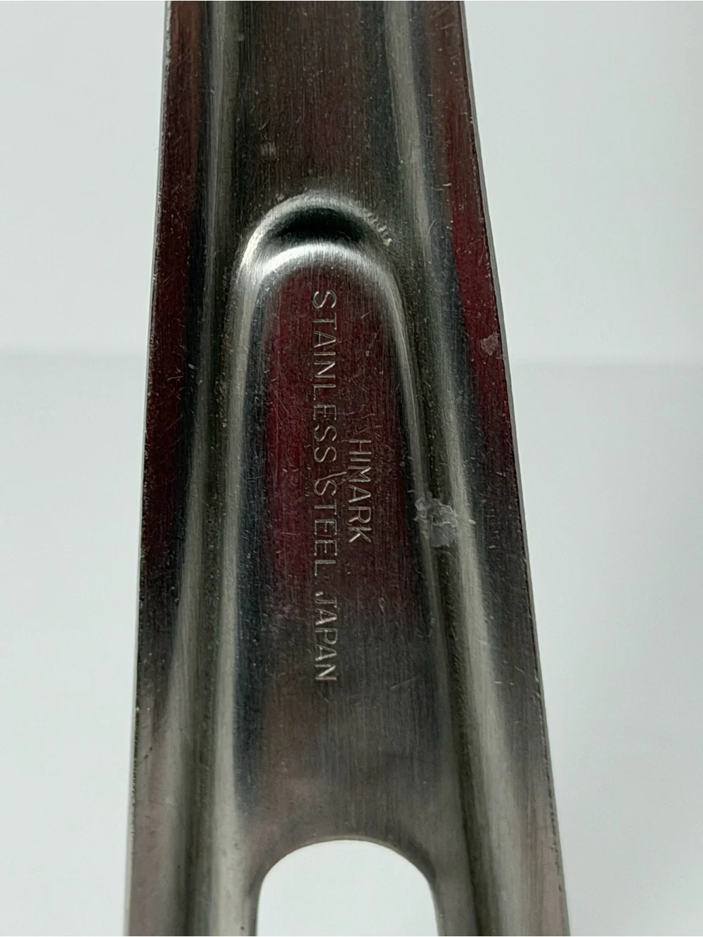 Himark Stainless Steel Perforated Basting Spoon Japan Teardrop Handle 11